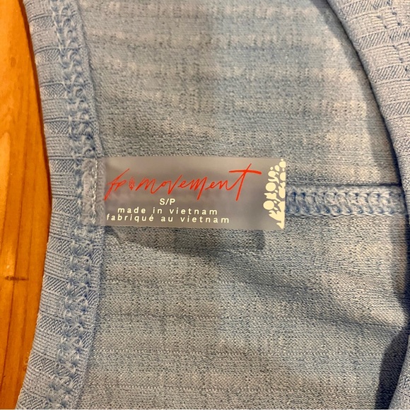 FREE PEOPLE MOVEMENT TEMPO RIBBED BABY TEE - Picture 10 of 11